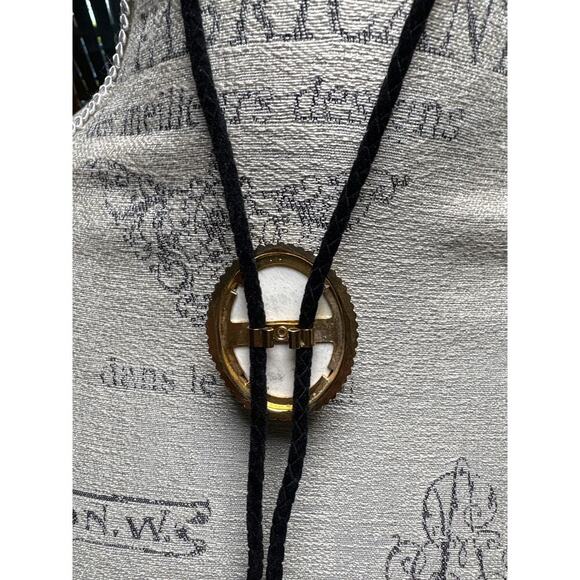 Handpainted Bird Bolo Tie – Adjustable Western Cord Necklace - Picture 2 of 2